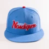 QUEBEC NORDIQUES SCRIPT FITTED HAT