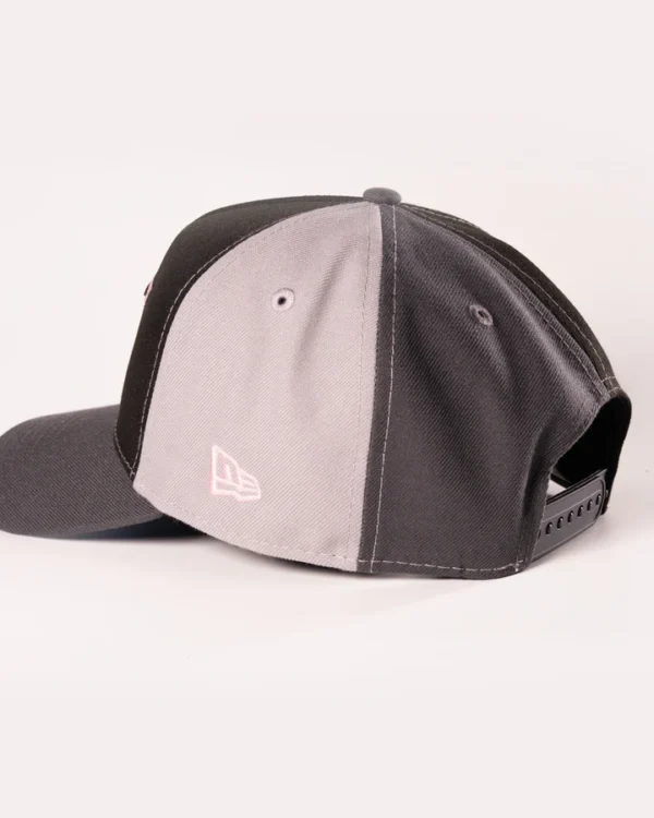 TORONTO BLUE JAYS GREY FOG BLEACHED CORAL-FRAME SNAPBACK HAT