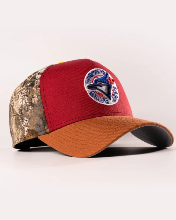 TORONTO BLUE JAYS PATCHWORK-FRAME SNAPBACK HAT