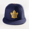 TORONTO MAPLE LEAFS LIGHT NAVY GOLD FITTED HAT