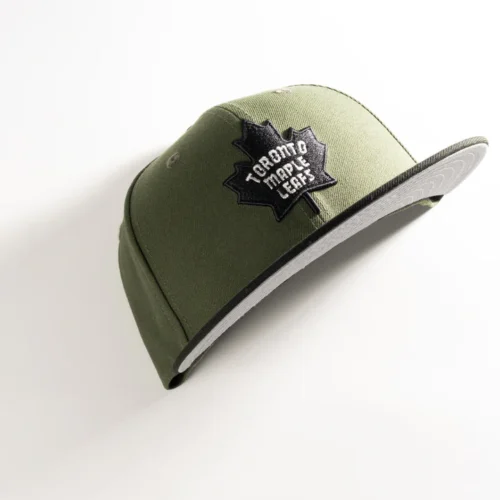 TORONTO MAPLE LEAFS RIFLE GREEN FITTED HAT