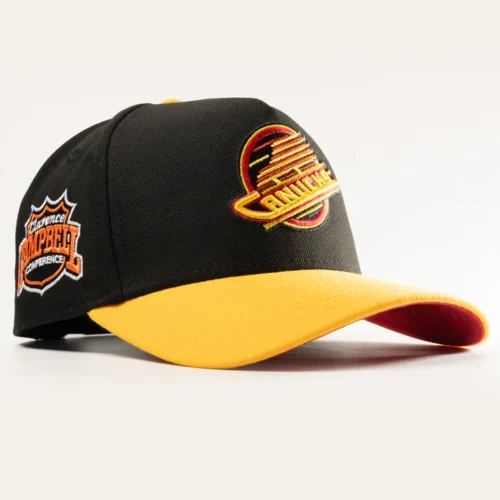 VANCOUVER CANUCKS CLARENCE CAMPBELL-FRAME SNAPBACK HAT